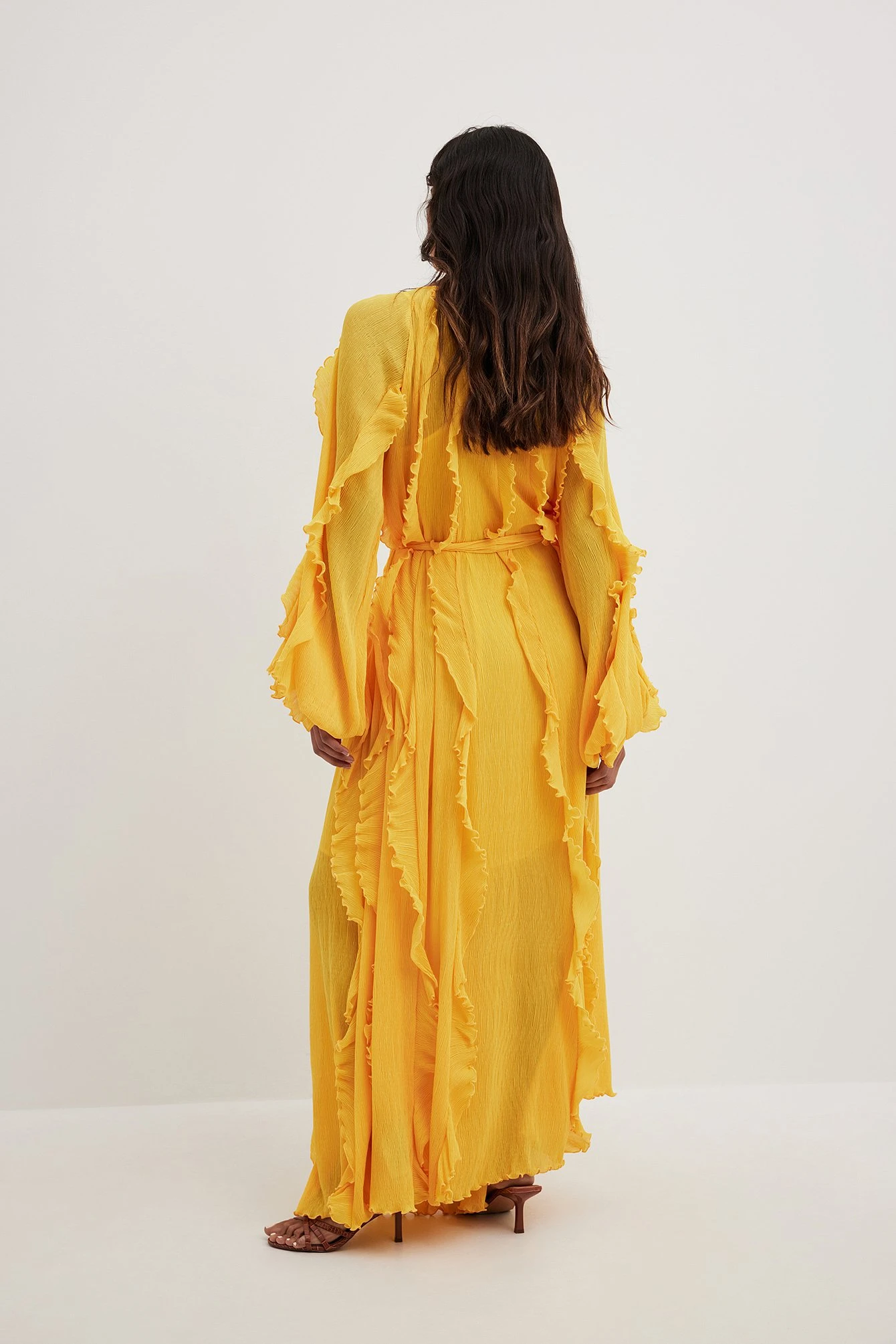 Robe Longue Ă Volants â Image 3