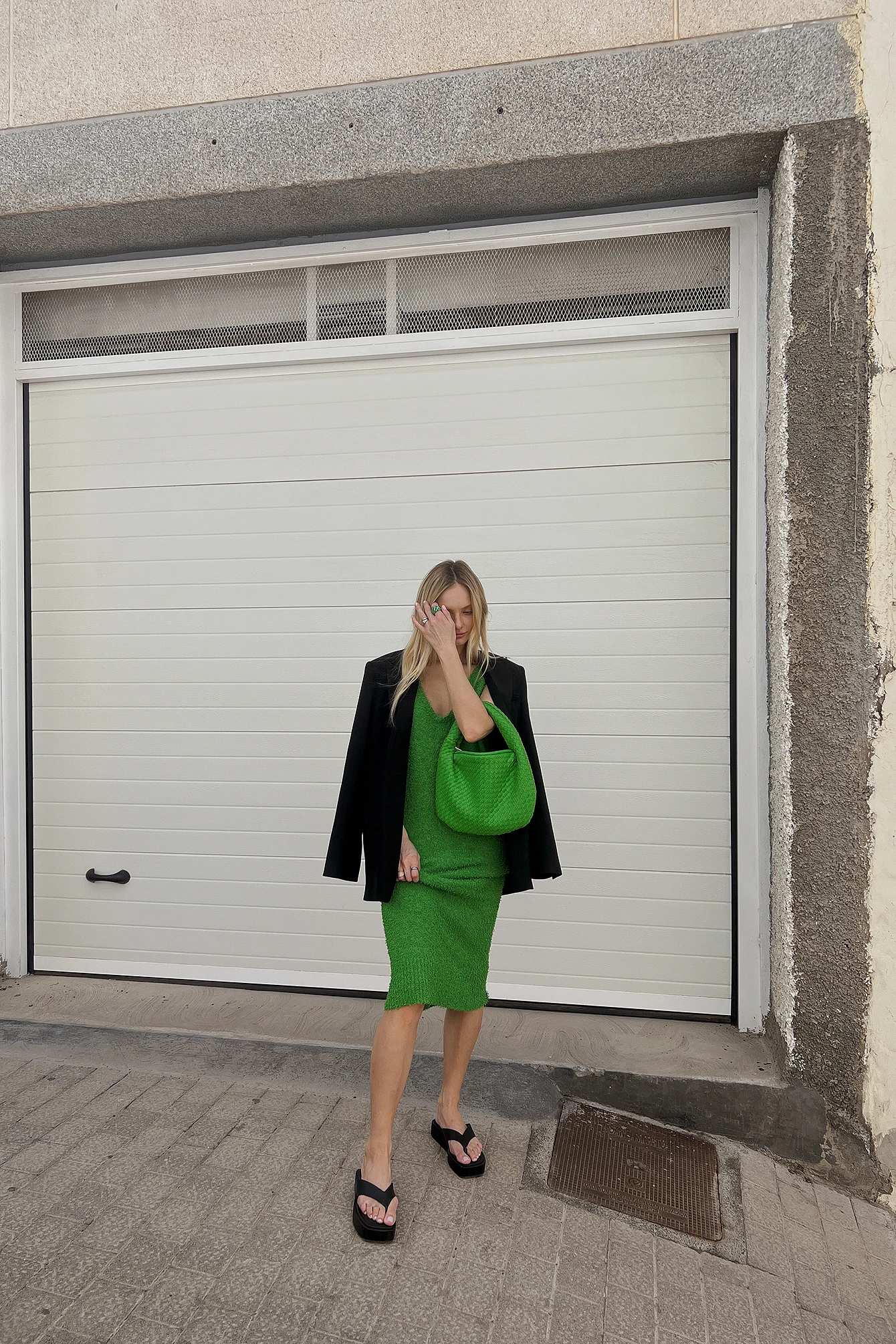 Robe Mi-longue En Tricot – Image 3