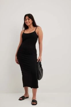 NA-KD Robe Nuisette Mi-longue En Jersey