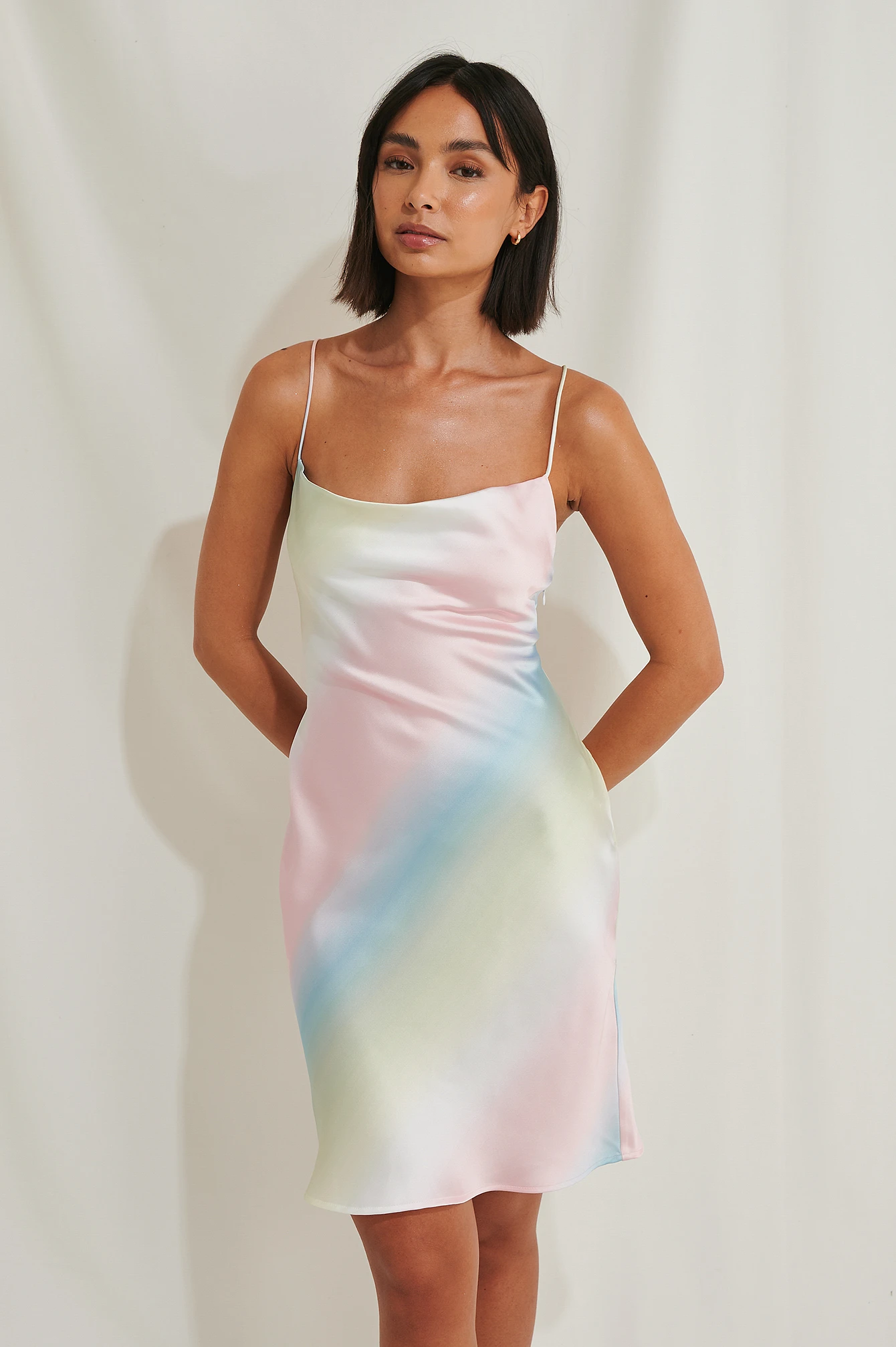 Mini Robe Satin RecycléeMini Robe Satin Recyclée – Image 3