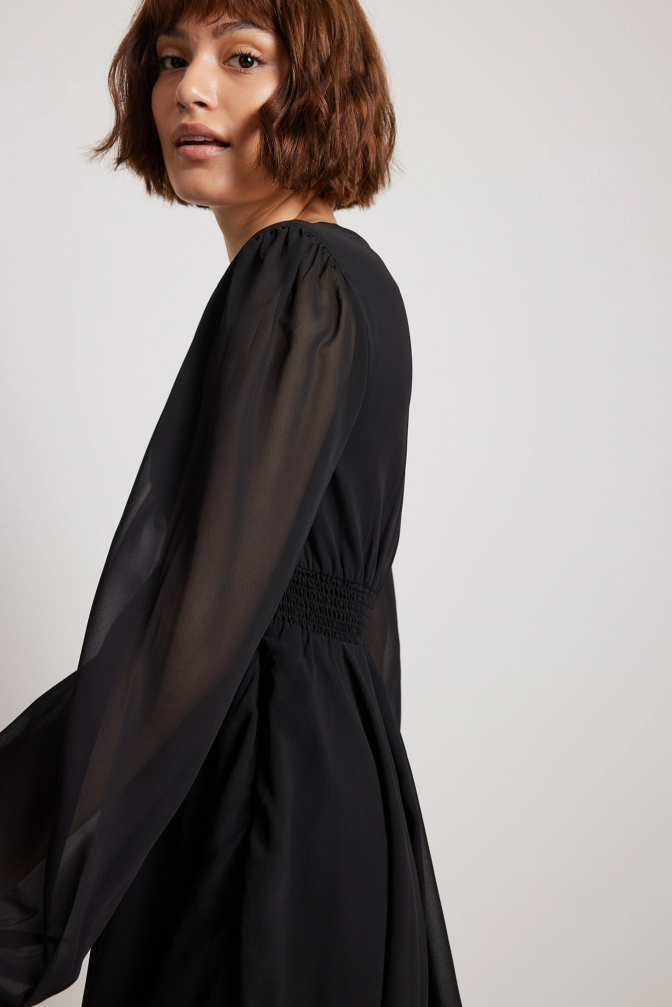 Robe Courte En Mousseline – Image 3