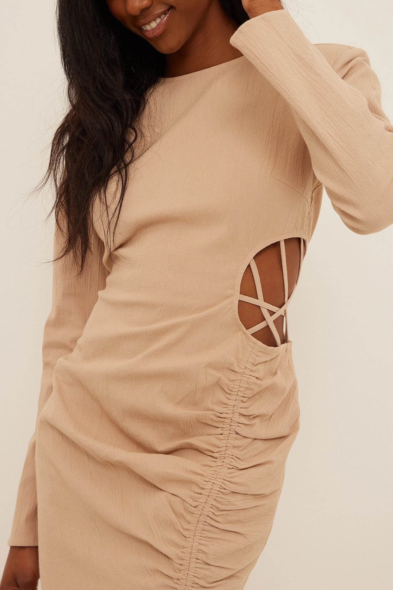 NA-KD Mini Robe à Cordon – Image 3