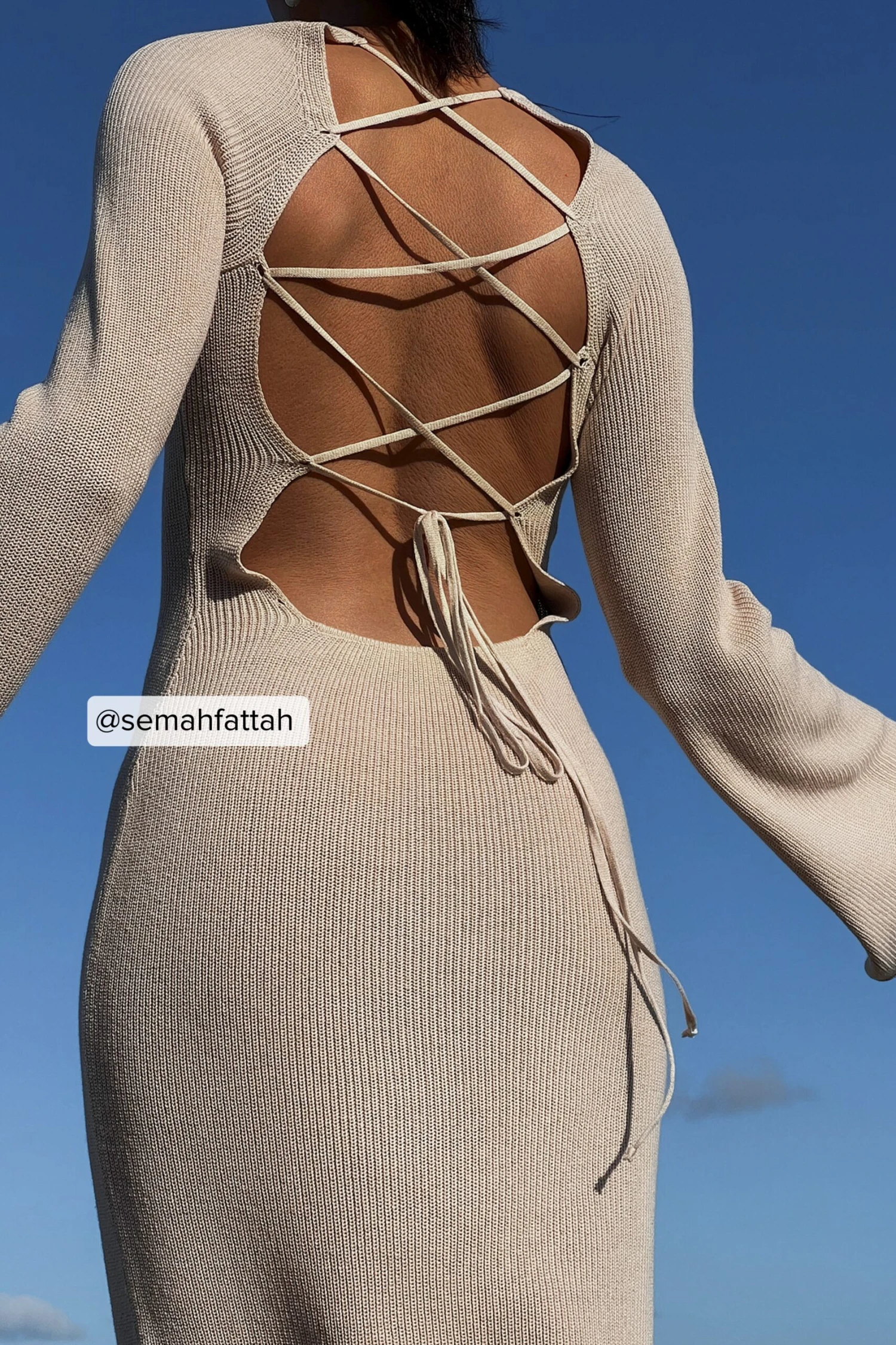 NA-KD Robe Croisée Dos Nu – Image 11