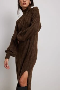 NA-KD Robe Longue Oversize En Maille