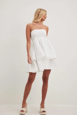 Robe Bandeau Volumineuse Structurée