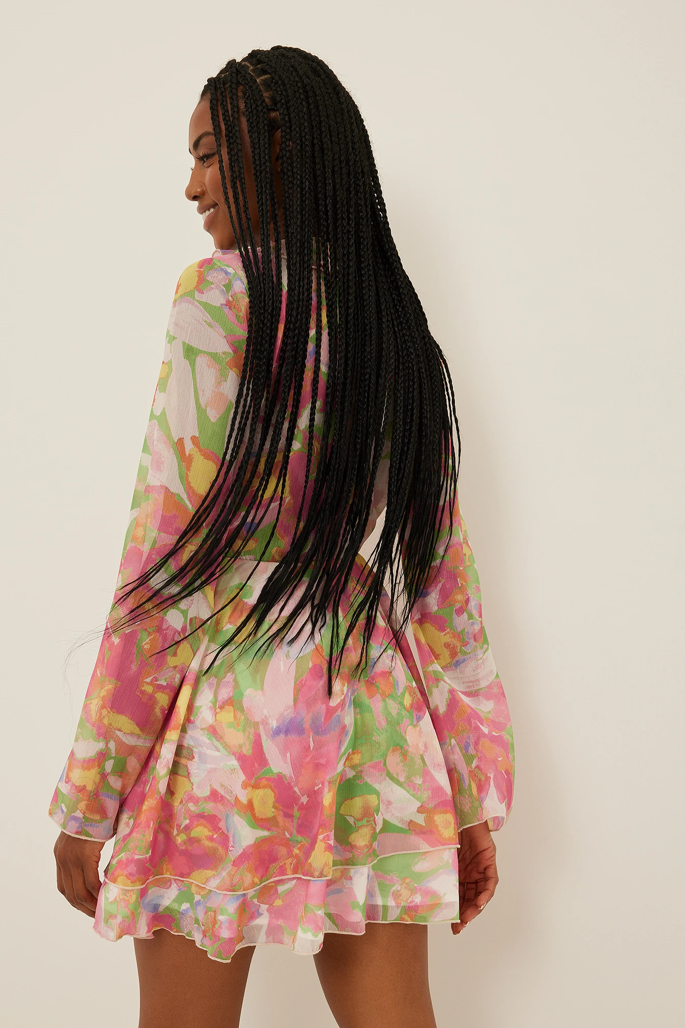 Robe Mini Nouée Sur Le Devant – Image 2