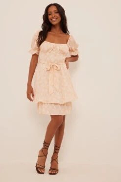 Mini Robe Taille Nouée