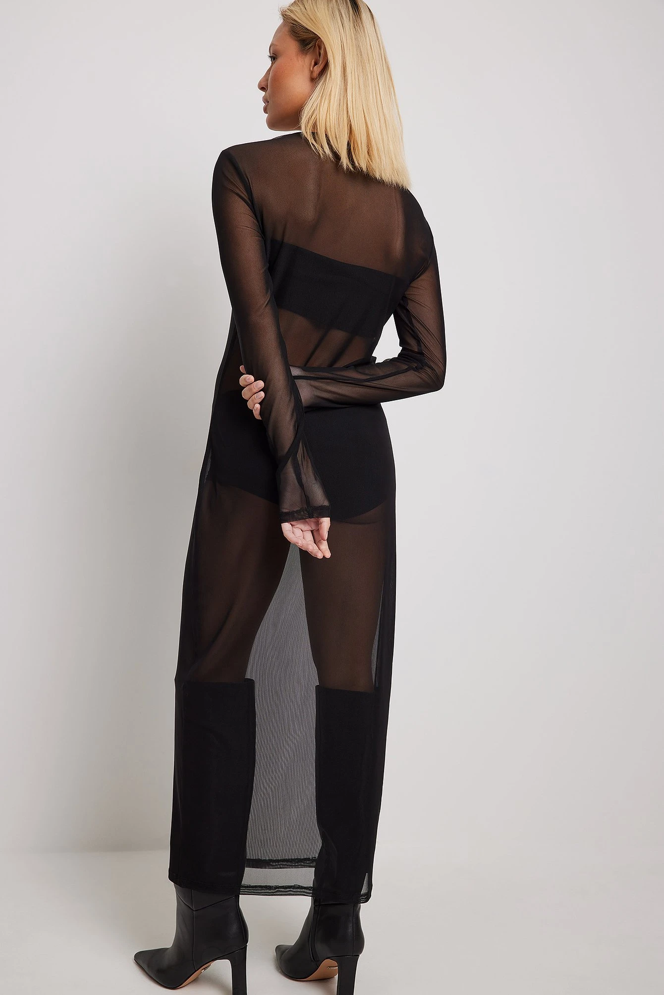 Robe Mi-longue En Maille â Image 12