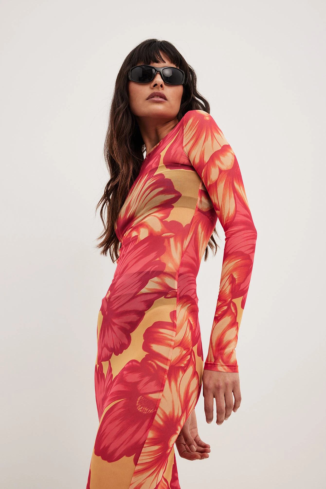 Robe Mi-longue En Maille â Image 3