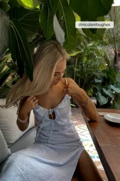 Maxi Robe à Fente Haute