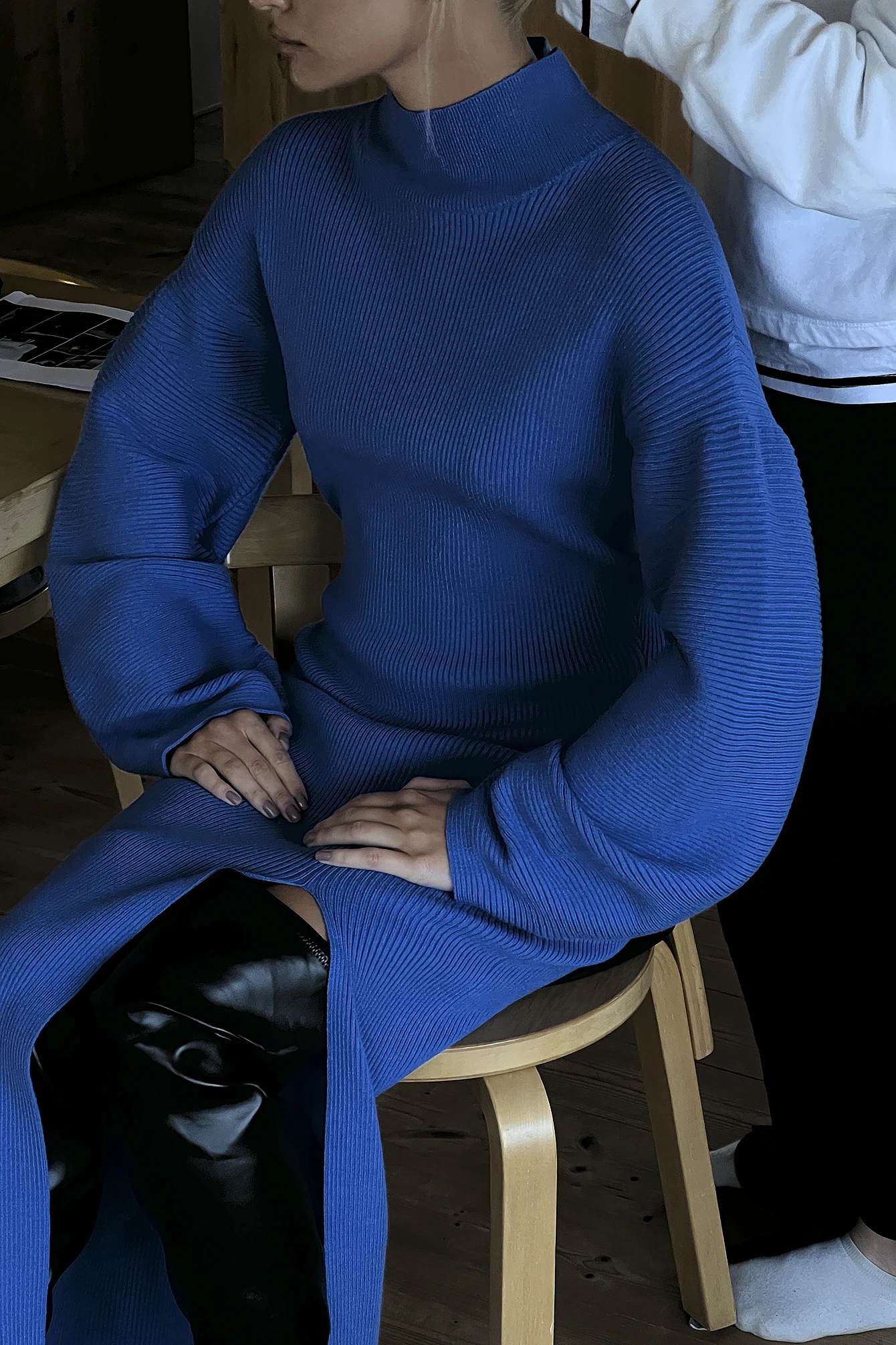 Robe Mi-longue En Tricot – Image 3